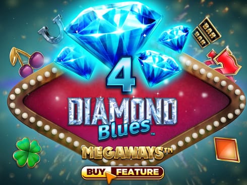 4 Diamond Blues - Megaways screenshot